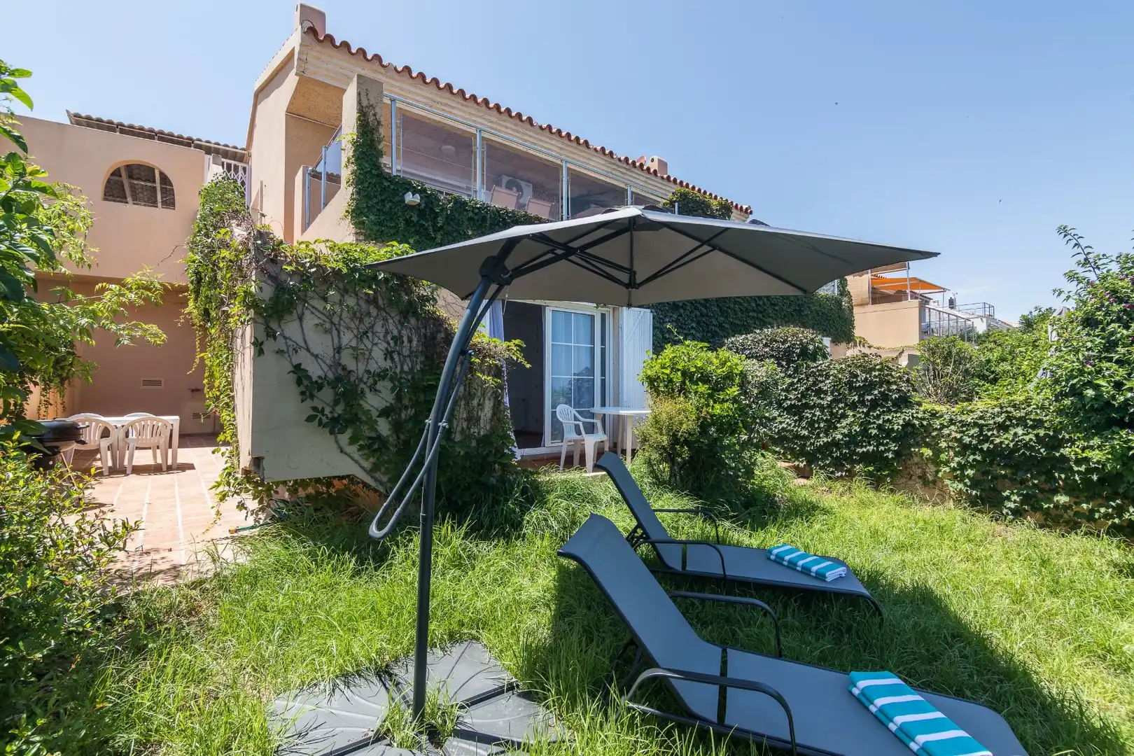 Terrace of Houses for rent in Santa Pola  with Air Conditioner, Heating and Private garden