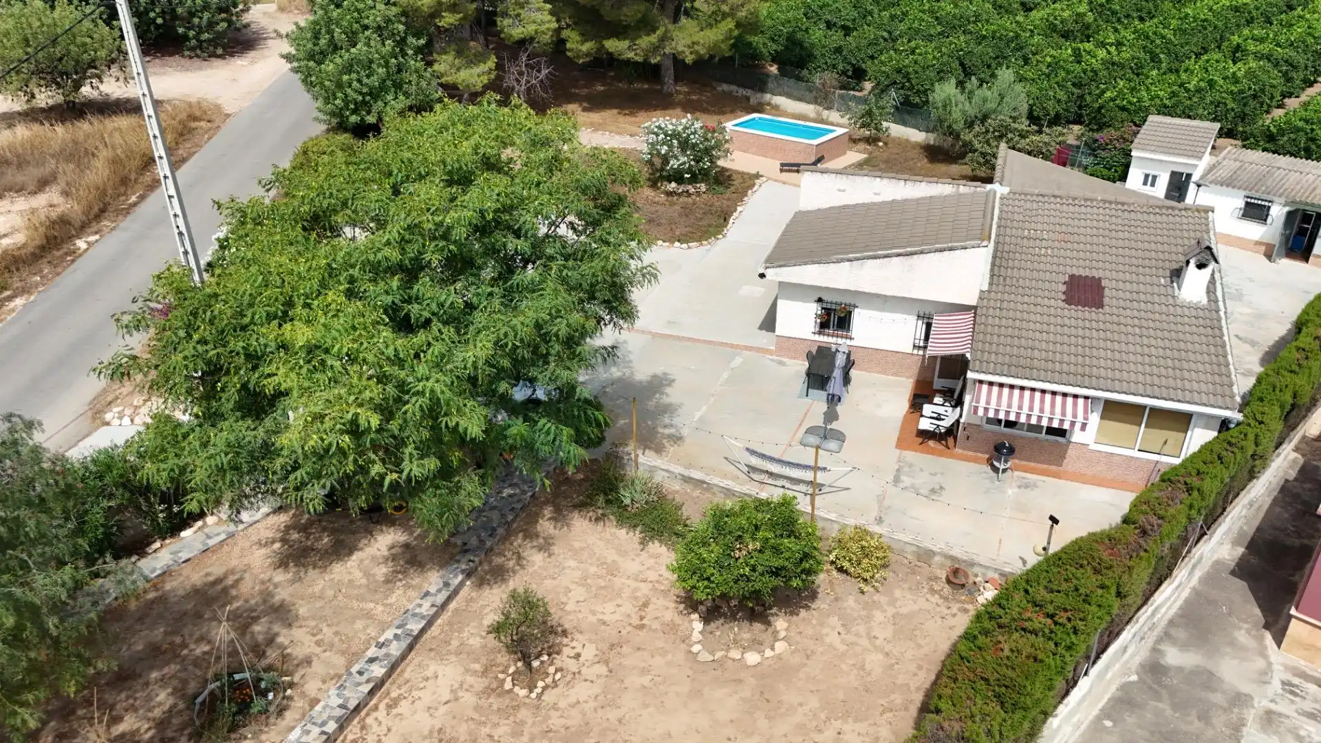 Vista exterior de Casa o chalet en venta en Pedralba con Aire acondicionado, Jardín privado y Terraza