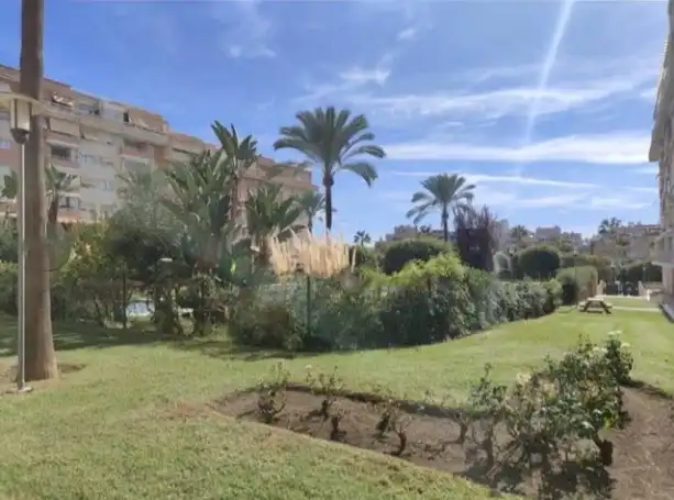 Garden of Flat for sale in Málaga  with Air Conditioner, Storage room and Oven