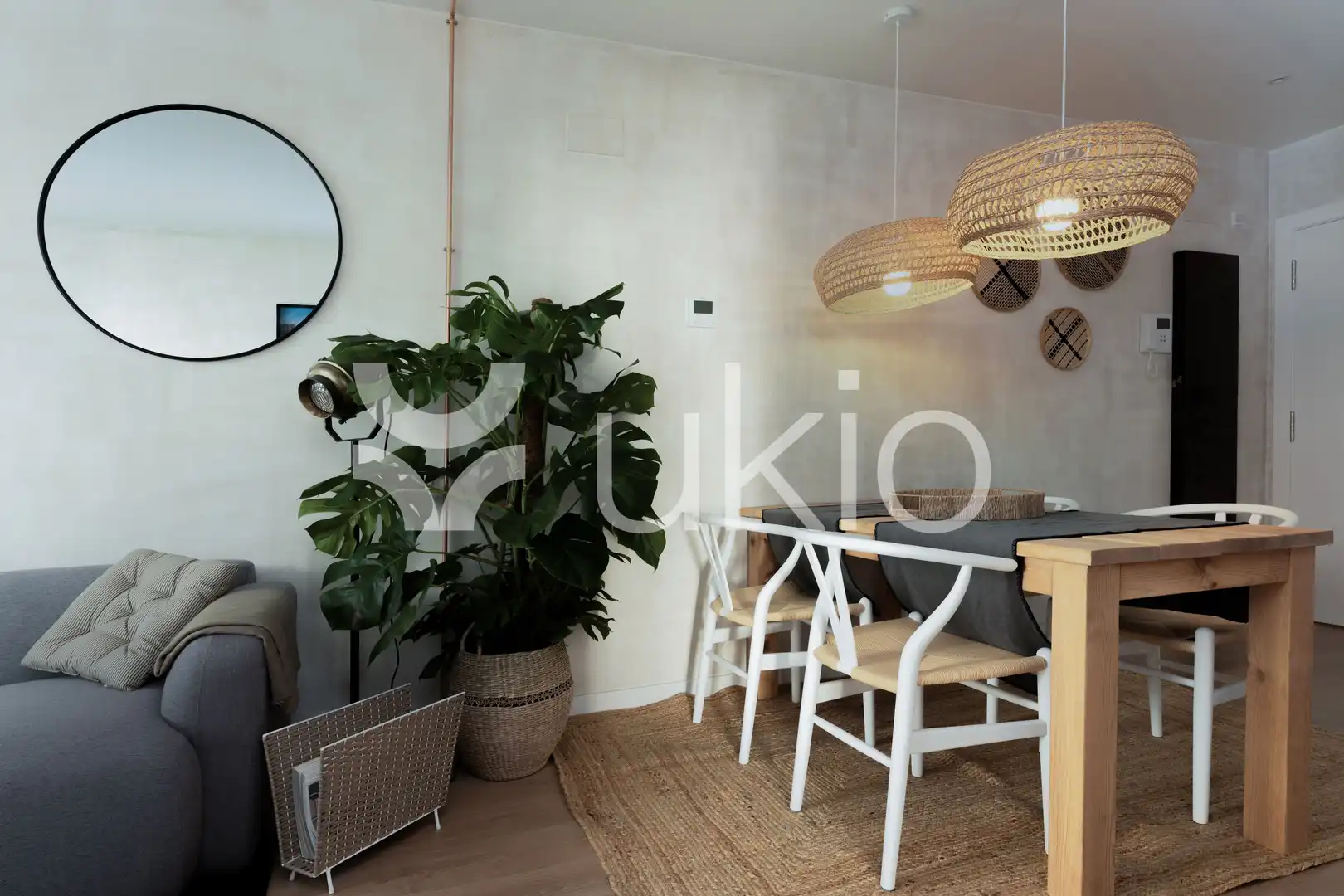 Sala d'estar de Apartament de lloguer en Barcelona amb Aire condicionat, Calefacció i Moblat