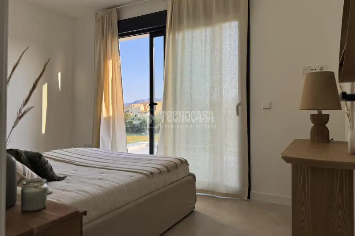 Dormitori de Casa adosada en venda en Vera amb Jardí privat, Terrassa i Piscina