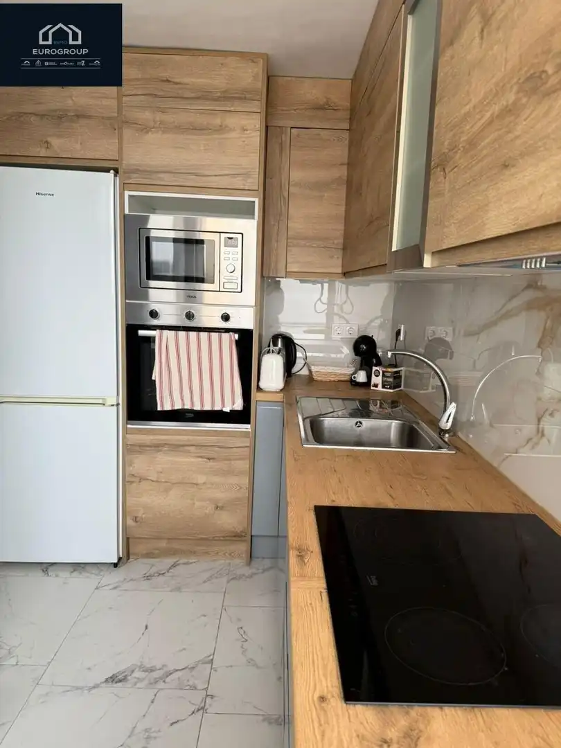 Küche von Wohnung zur Miete in Benidorm mit Klimaanlage, Möbliert und Gemeinschaftspool