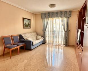 Living room of Flat for sale in San Vicente del Raspeig / Sant Vicent del Raspeig  with Furnished, TV and Balcony