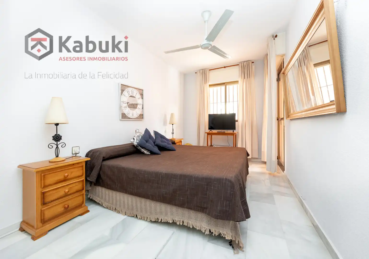 Schlafzimmer von Wohnung zur Miete in Salobreña mit Privatgarten, Terrasse und Schwimmbad