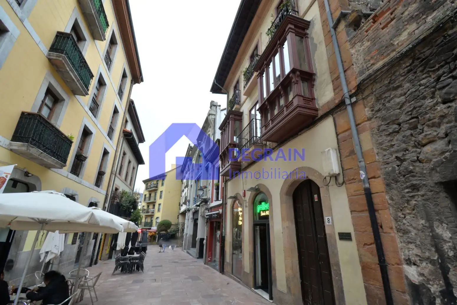 Exterior view of Flat for sale in Oviedo   with Heating, Parquet flooring and Terrace