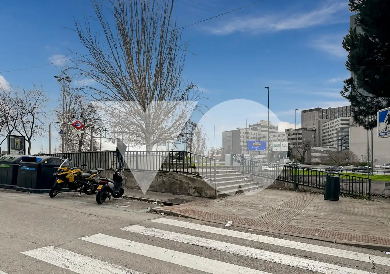 Exterior view of Flat for sale in Madrid  with Air Conditioner