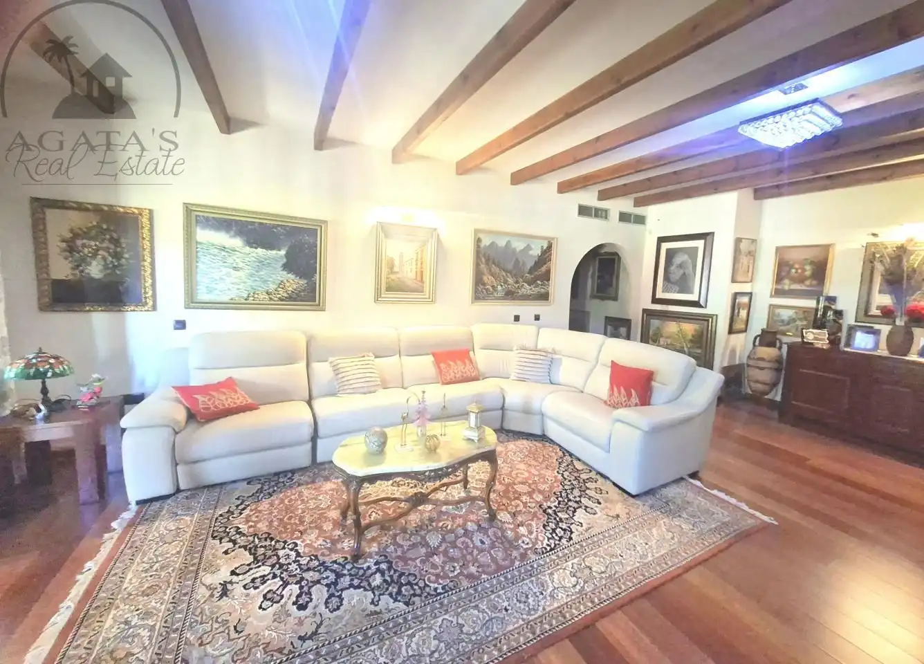 Sala d'estar de Casa o xalet en venda en San Pedro del Pinatar amb Piscina