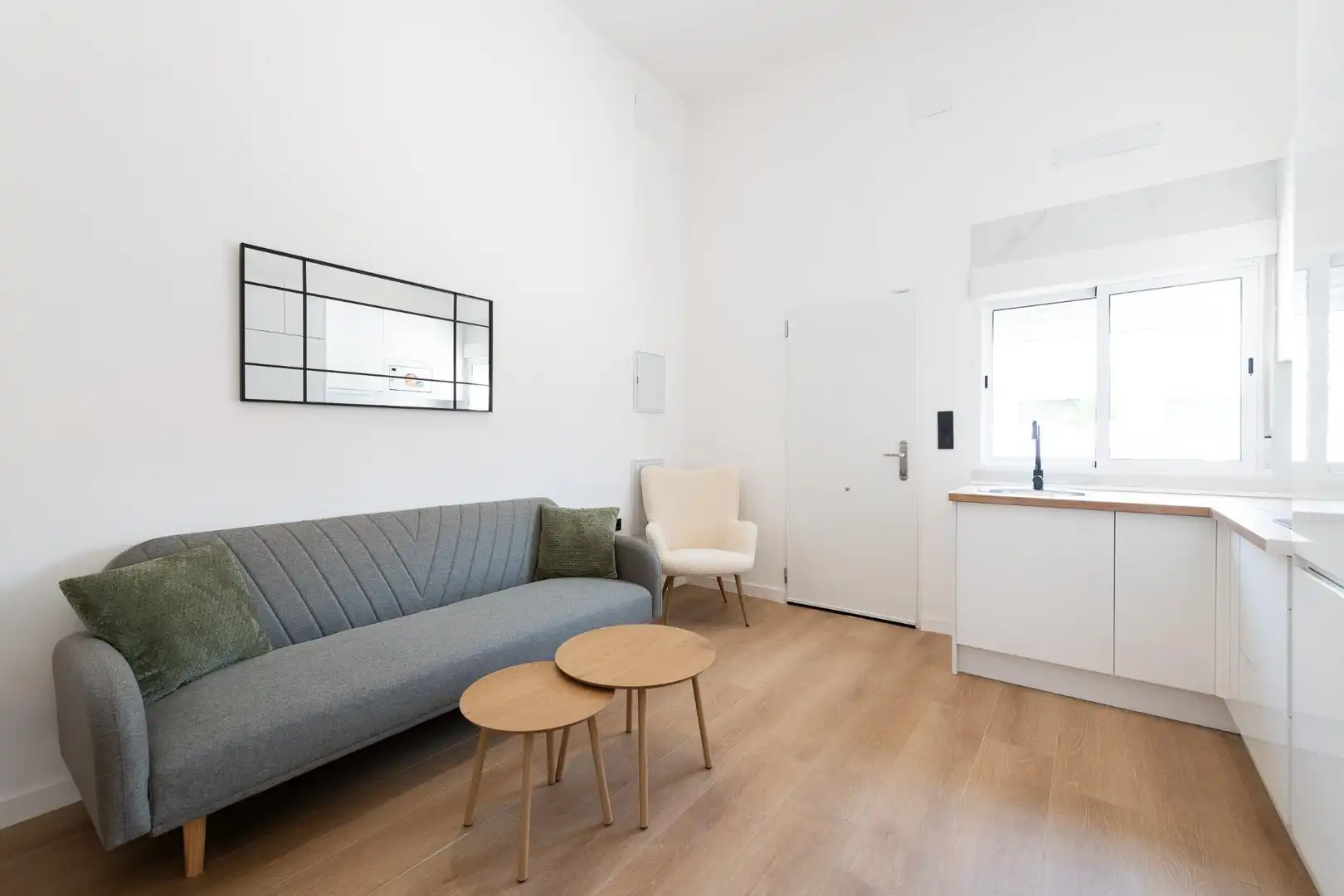 Living room of Flat for sale in Málaga  with Furnished