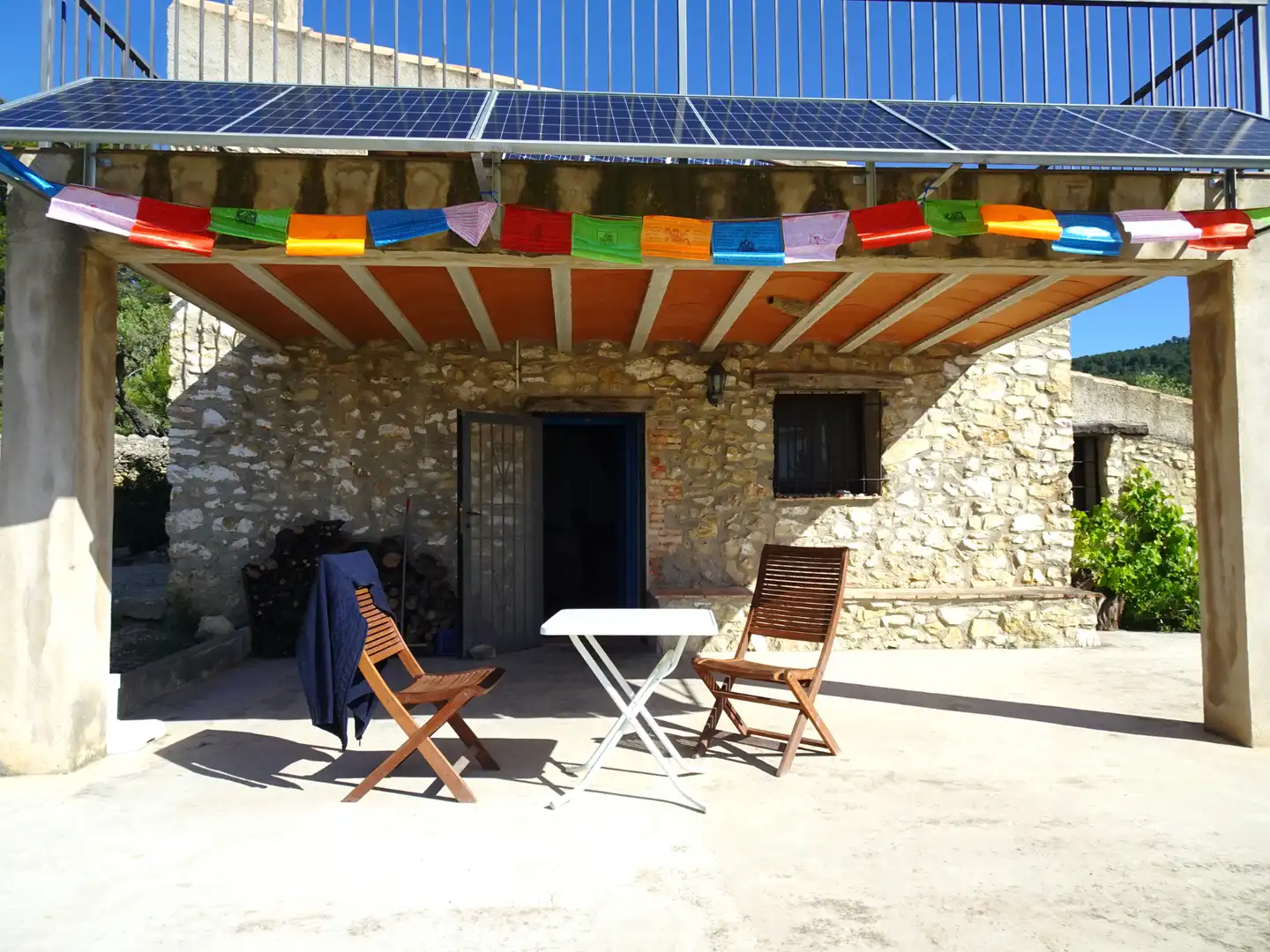 Terraza de Finca rústica en venta en El Perelló