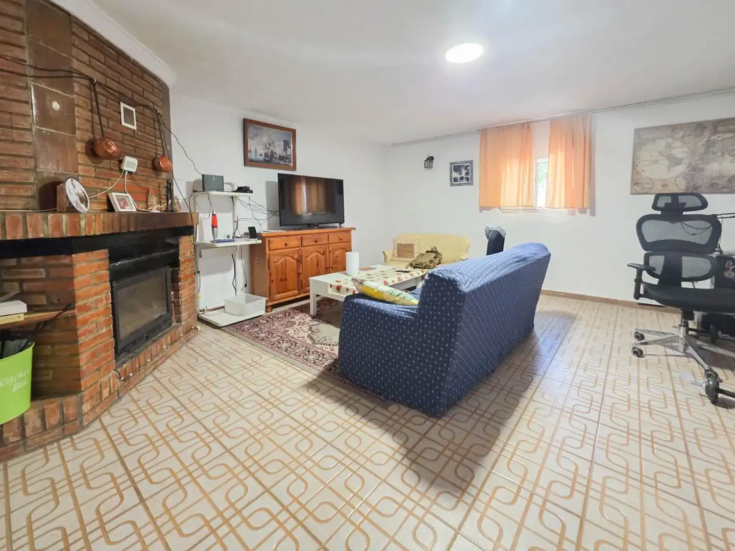 Living room of Detached homes for sale in Madrid  with Heating and Private garden