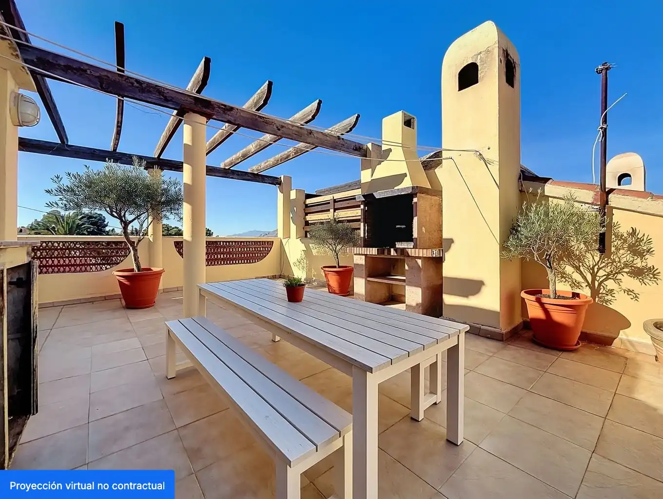Bungalow con terraza en venta en L'Albir