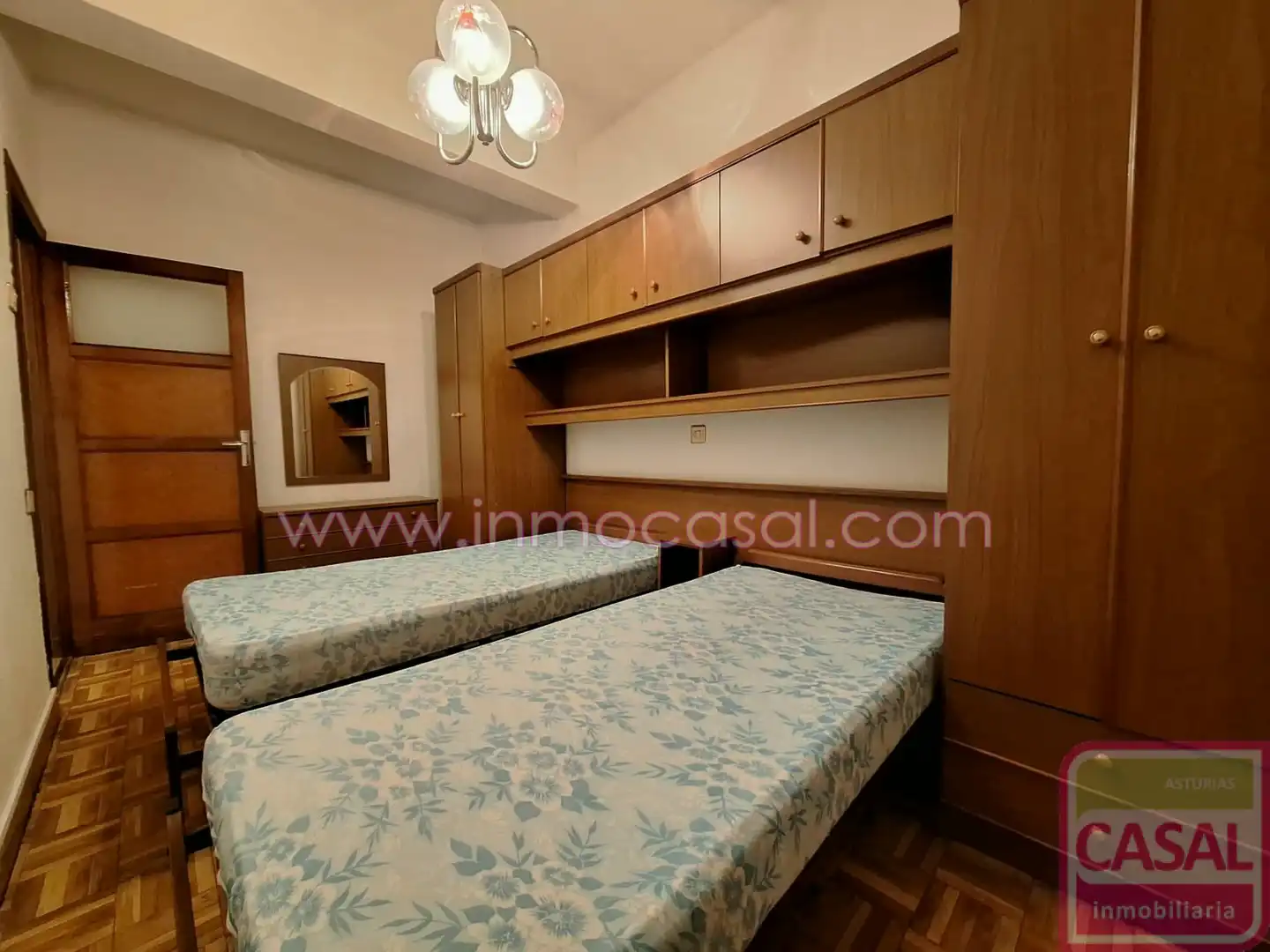 Bedroom of Flat for rent in Mieres (Asturias)  with Heating, Terrace and Furnished