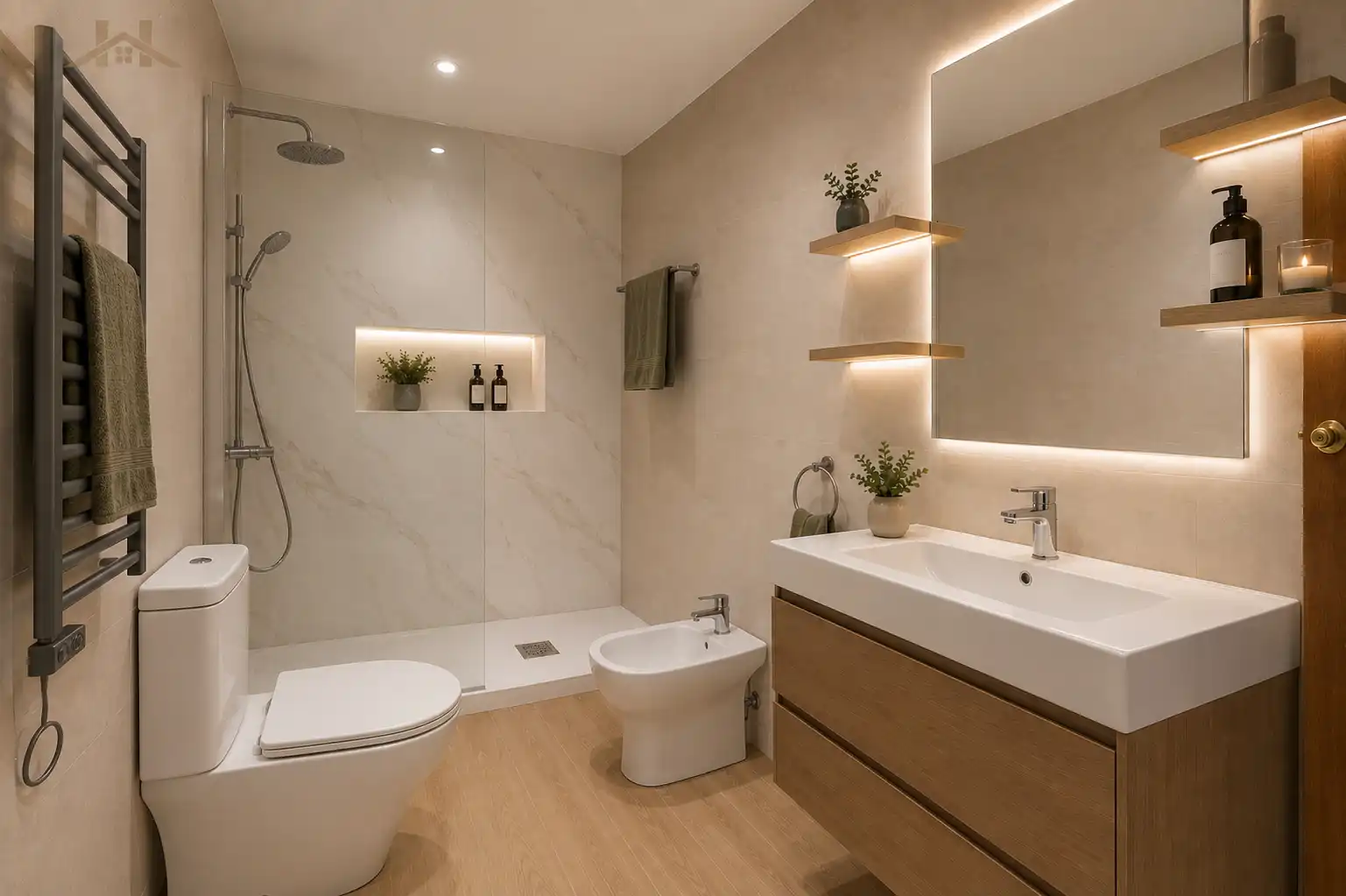 Bathroom of Flat for sale in Valdepelayo - Montepinos - Arroyo Culebro