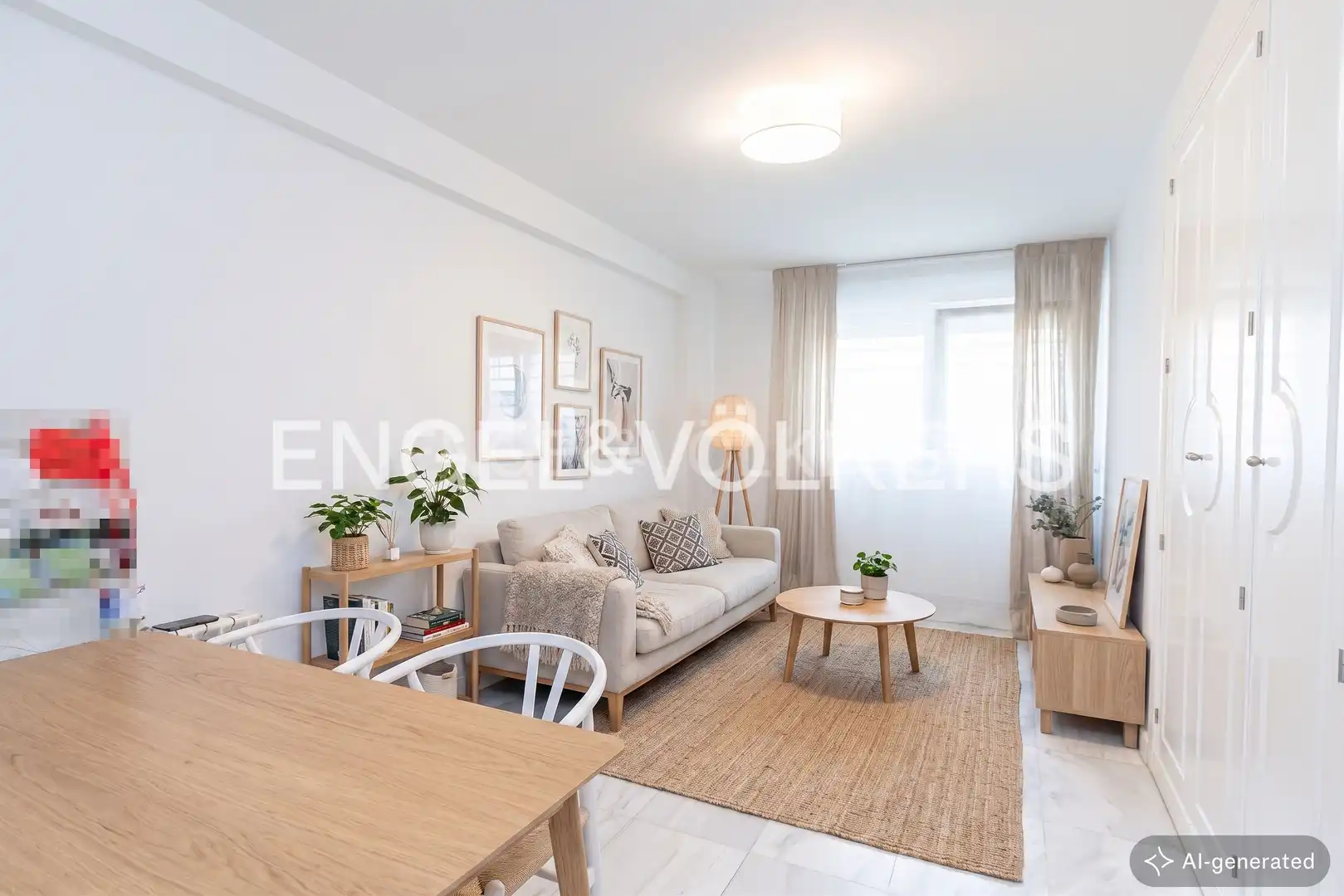 Sala de estar de Casa adosada en venta en Madrid con Aire acondicionado, Calefacción y Terraza