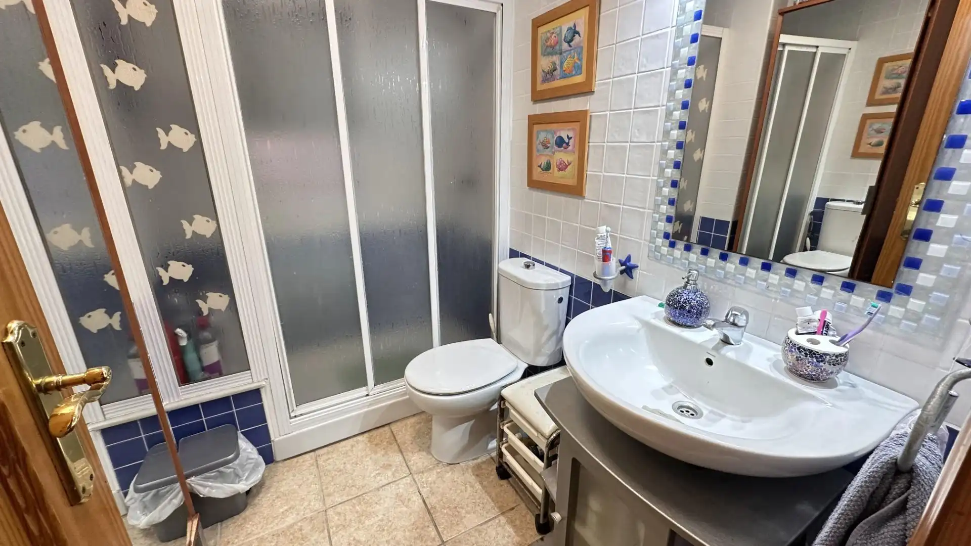 Baño de Casa o chalet en venta en Mazagón con Aire acondicionado, Calefacción y Jardín privado