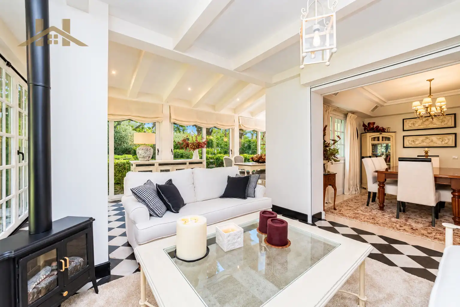 Sala de estar de Casa o chalet en venta en El Pinar - Punta Galea