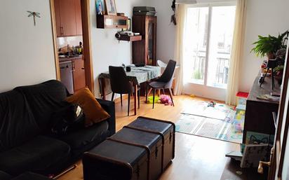 Living room of Flat for sale in Los Molinos  with Heating, Terrace and Furnished