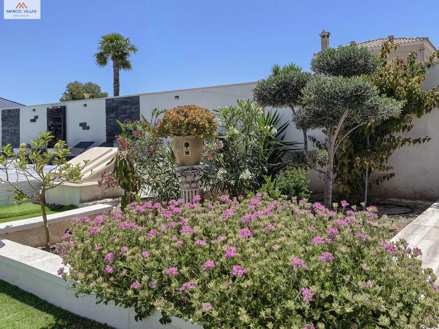 Jardín de Casa o chalet en venta en San Fulgencio con Aire acondicionado, Jardín privado y Piscina