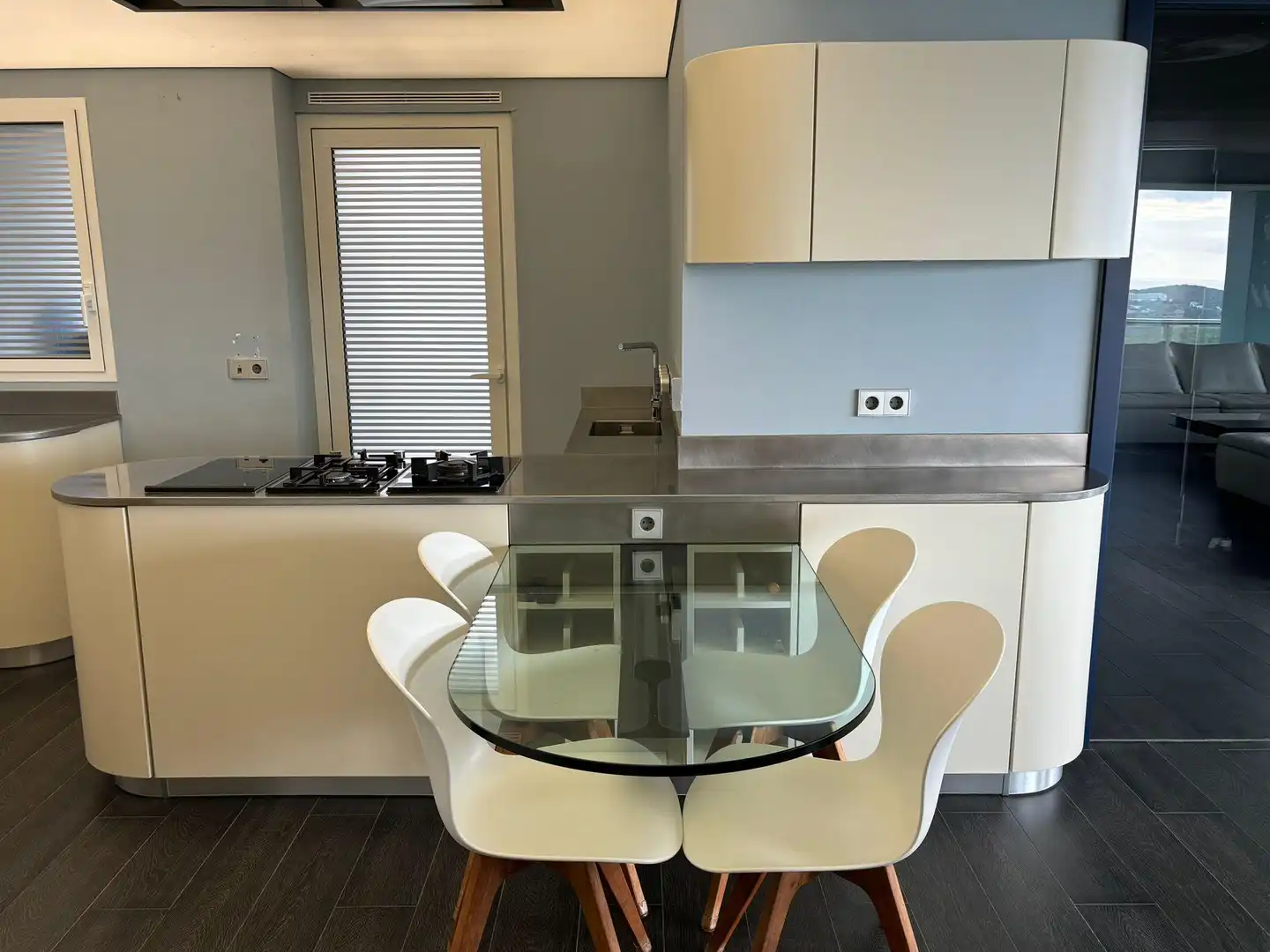 Kitchen of Flat for sale in Sitges  with Air Conditioner, Heating and Private garden