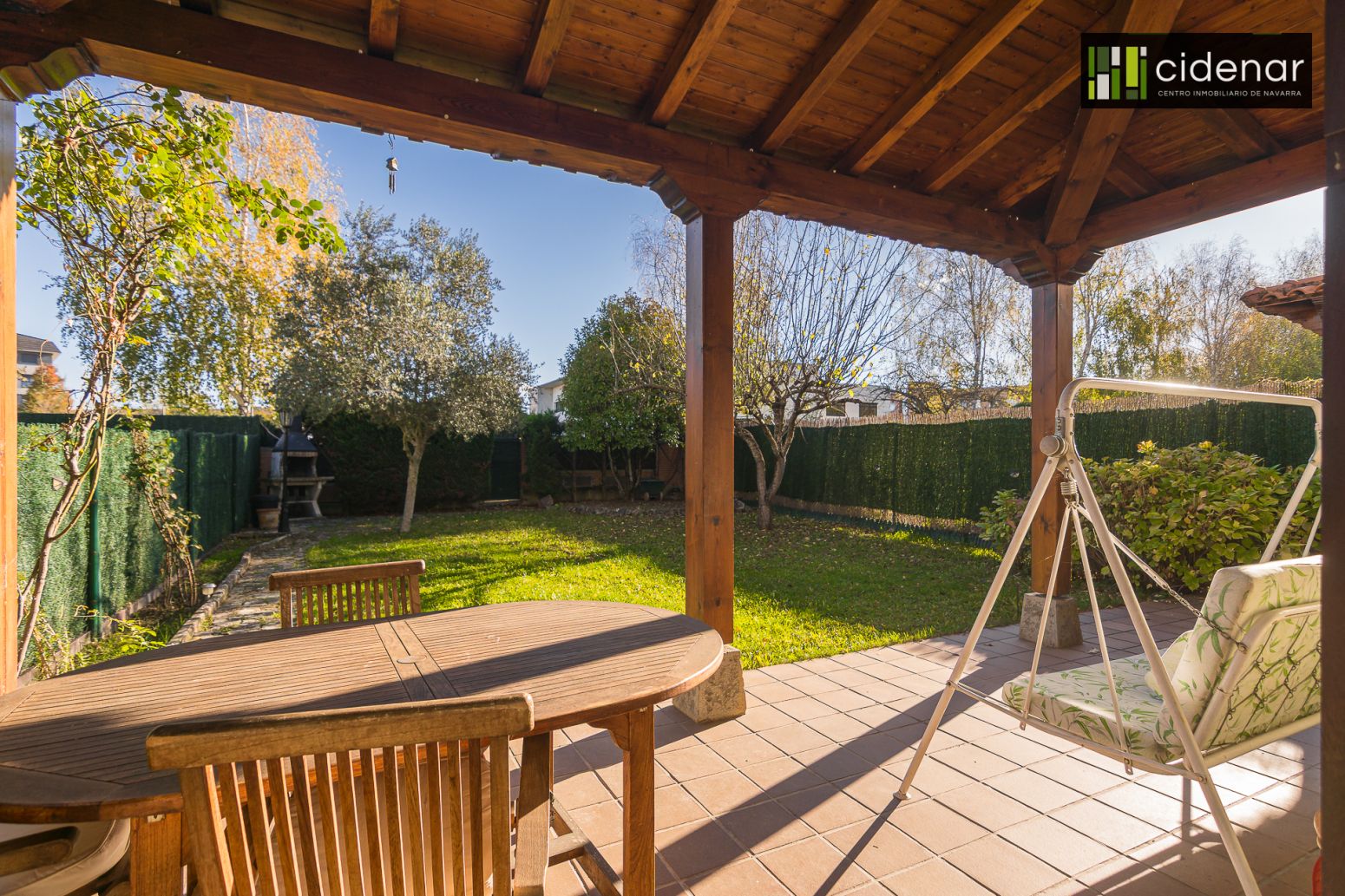 Jardí de Casa o xalet en venda en Aranguren amb Calefacció, Jardí privat i Parquet