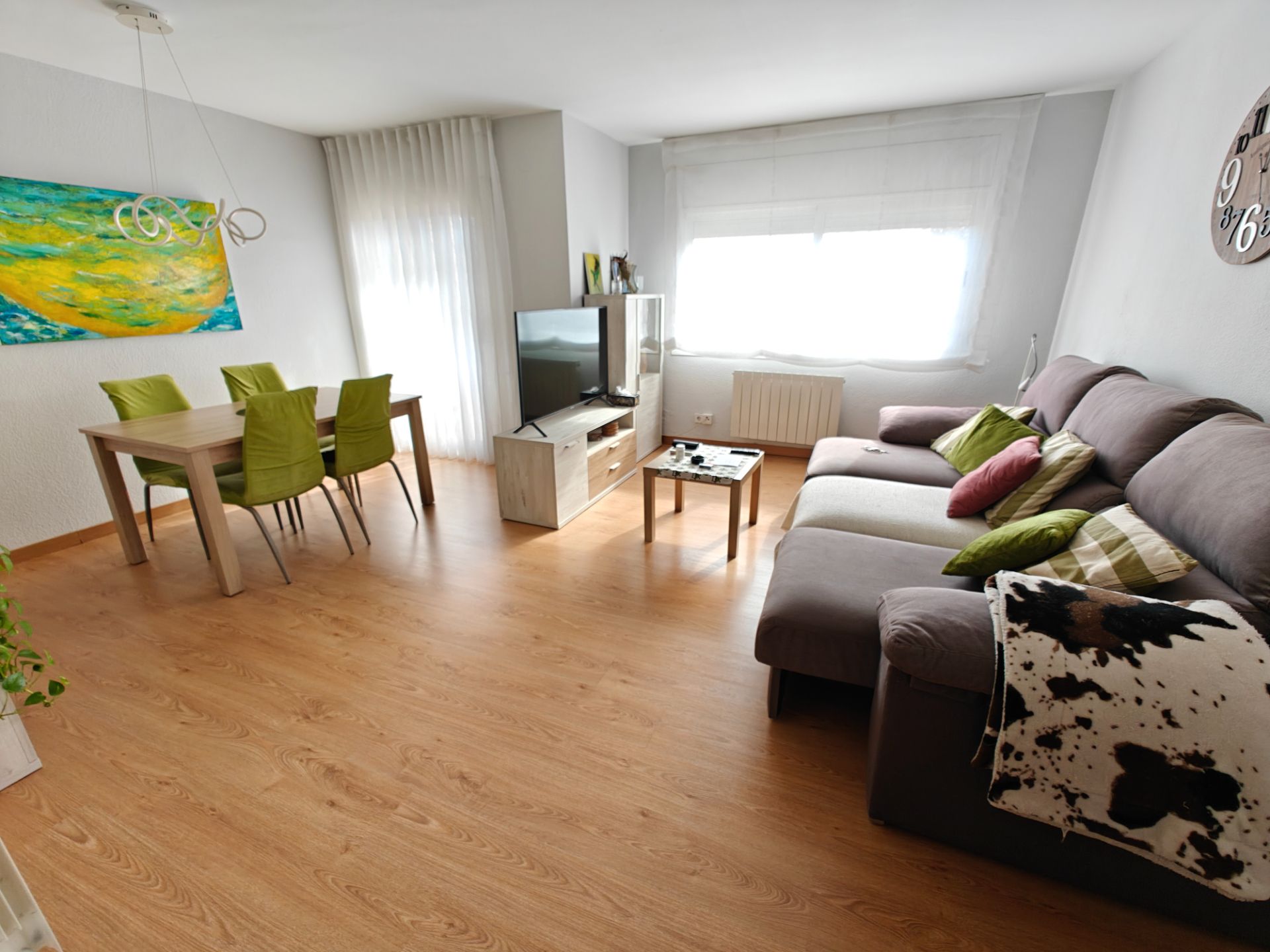 Sala d'estar de Pis en venda en Premià de Mar amb Calefacció, Parquet i Terrassa