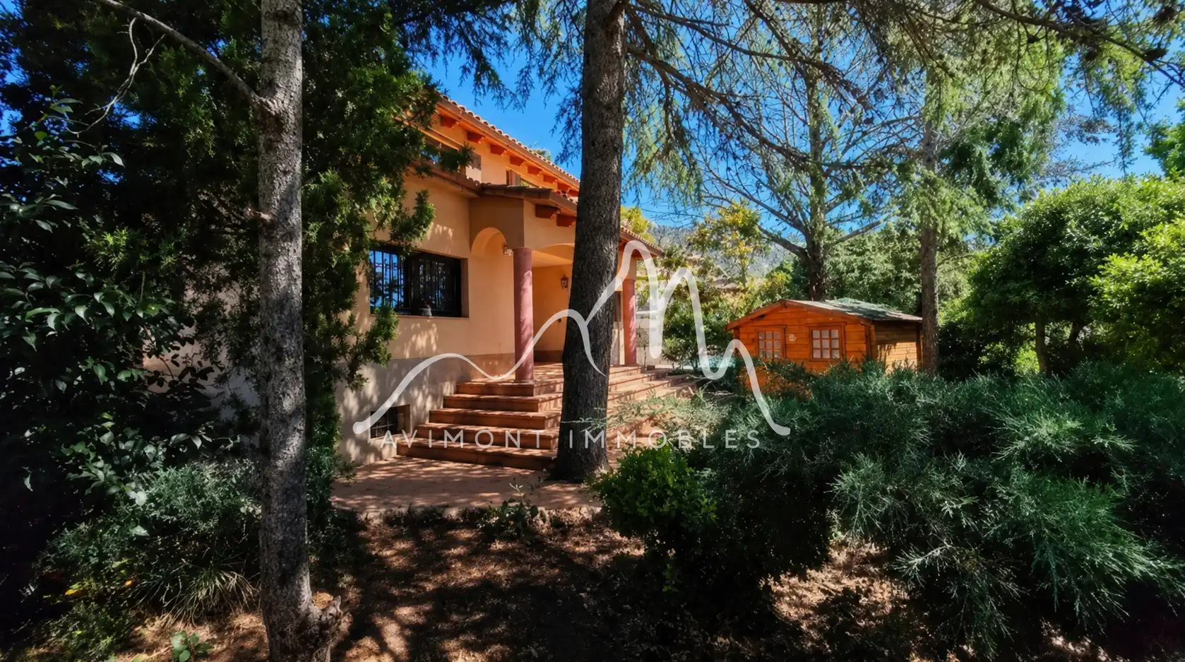 Jardín de Casa o chalet en venta en Collbató con Aire acondicionado, Calefacción y Jardín privado