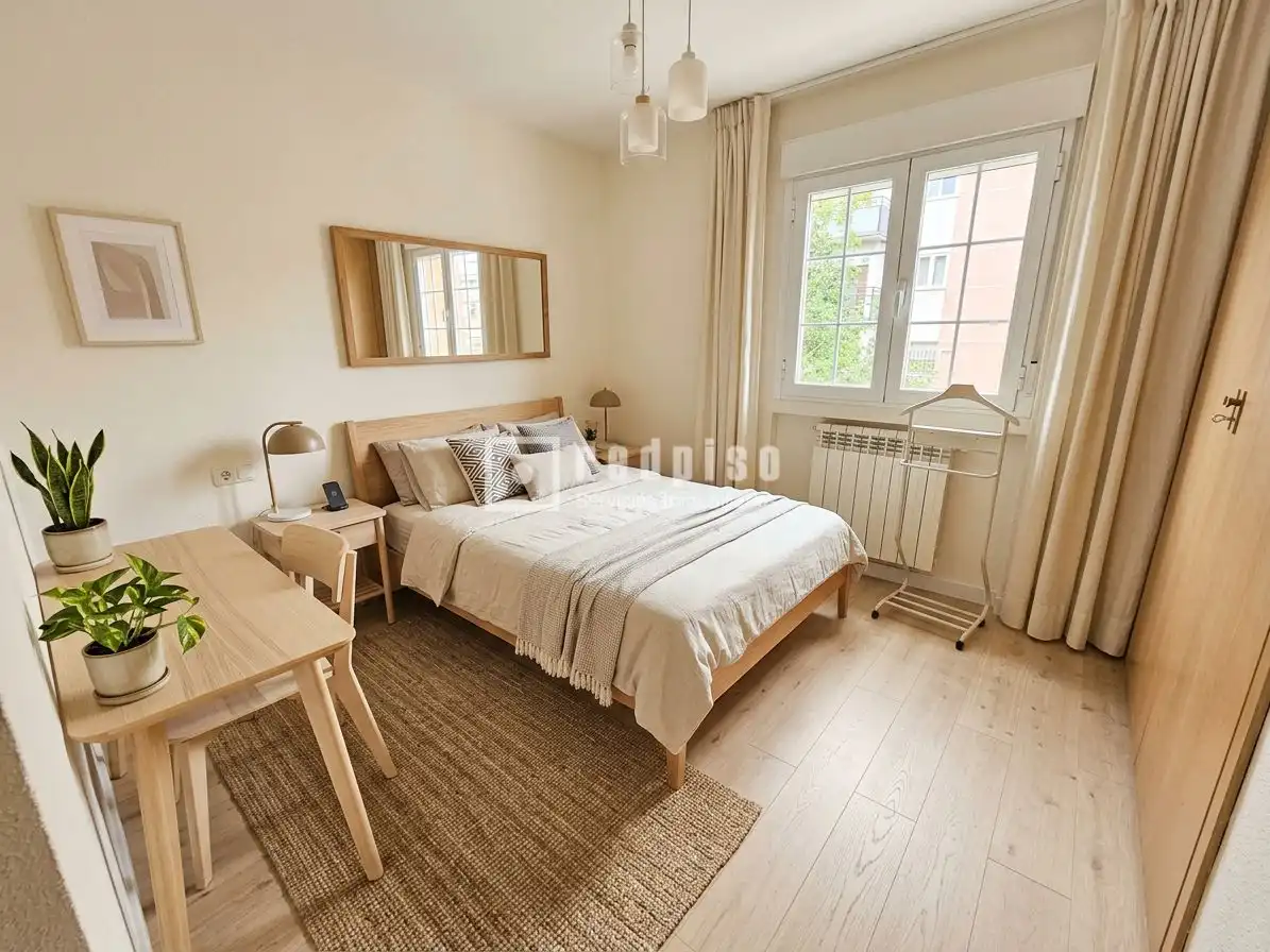 Habitación de Piso en venta en Madrid con Calefacción, Parquet y Terraza