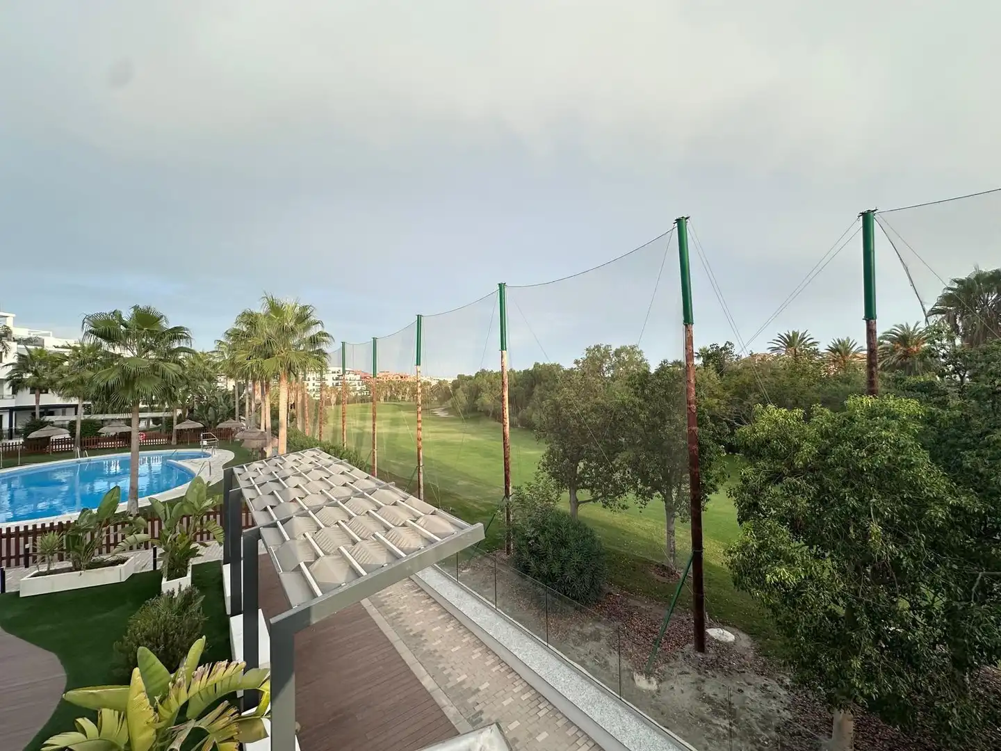 Terrace of Flat for rent in Motril  with Air Conditioner, Heating and Terrace