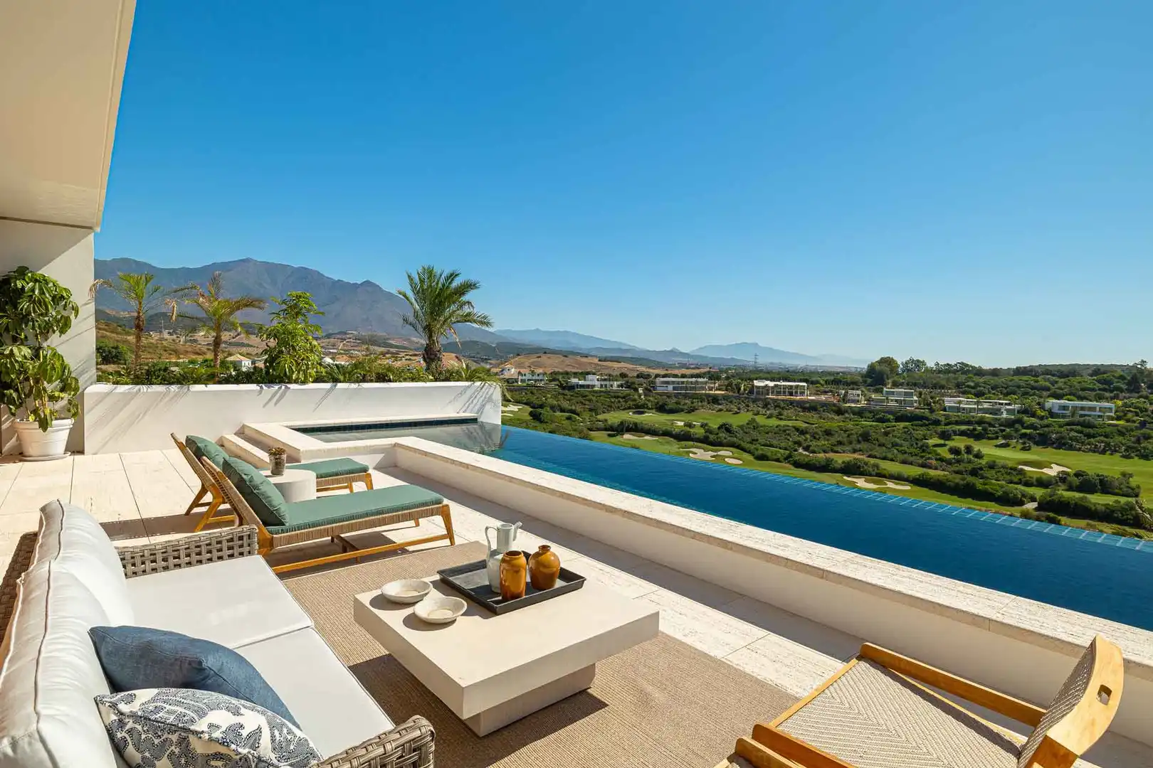 Terraza de Casa o chalet en venta en Casares con Aire acondicionado, Jardín privado y Terraza