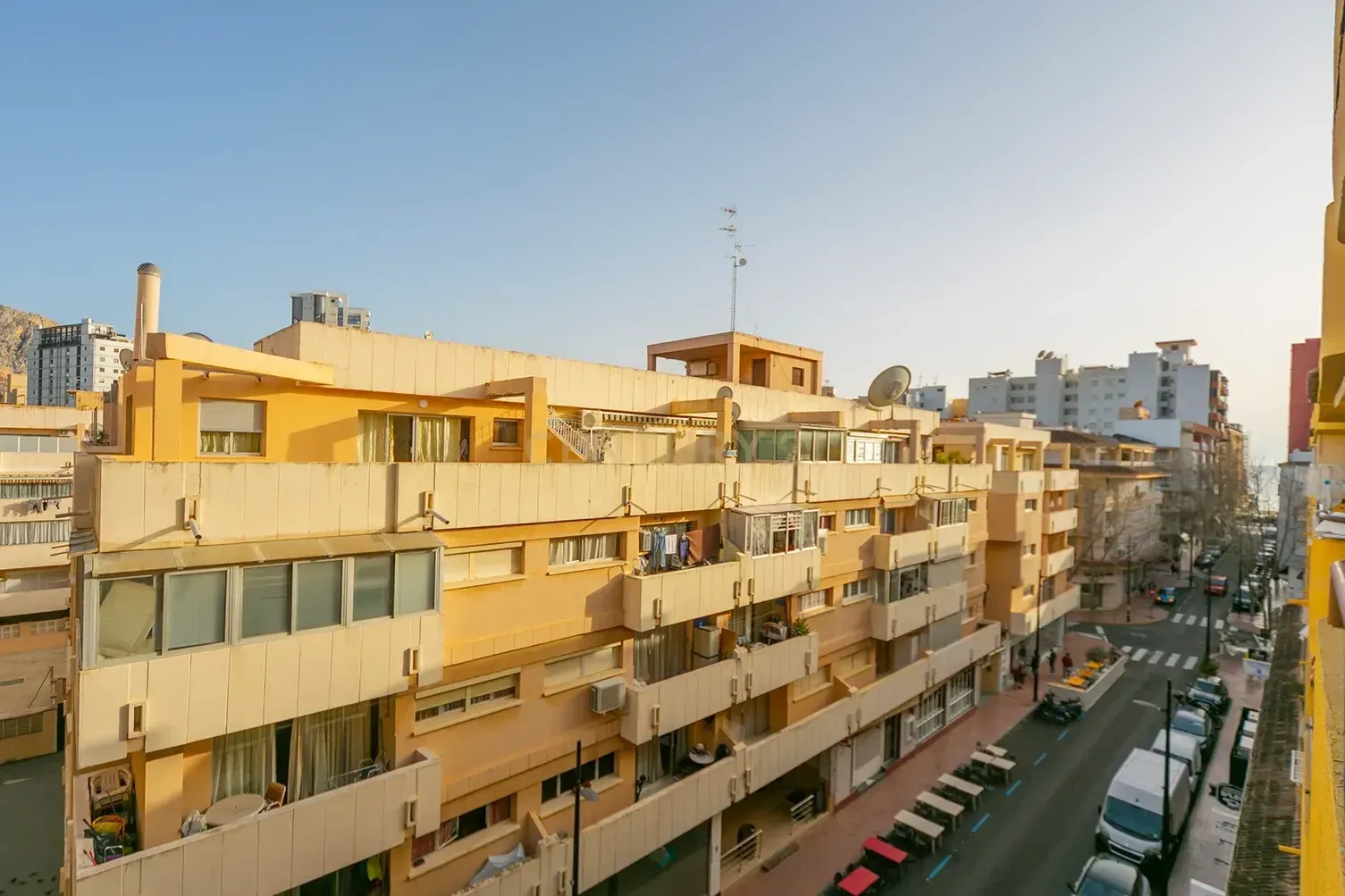 Exterior view of Flat to rent in Calpe / Calp  with Air Conditioner and Terrace