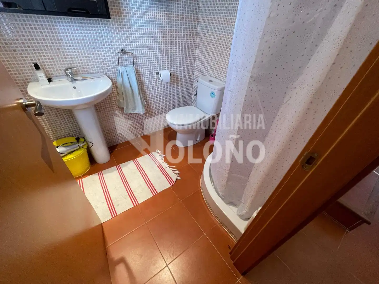 Baño de Casa o chalet en venta en Leiva con Calefacción, Jardín privado y Parquet