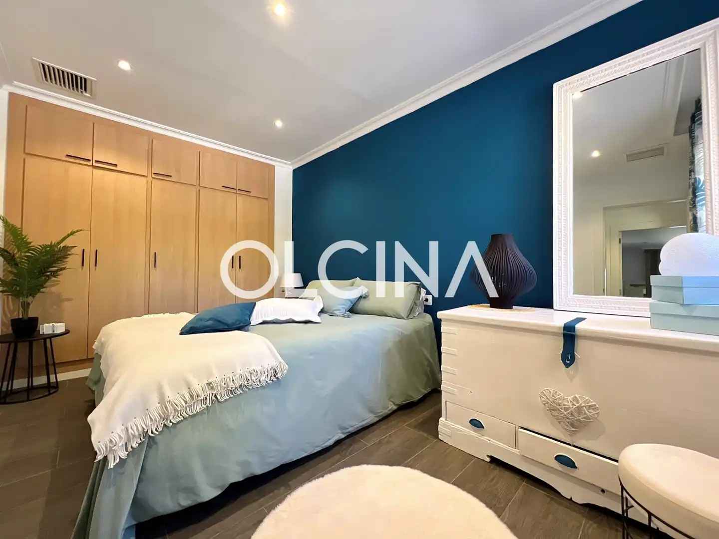 Schlafzimmer von Haus oder Chalet zum Verkauf in Ibi mit Klimaanlage, Heizung und Privatgarten