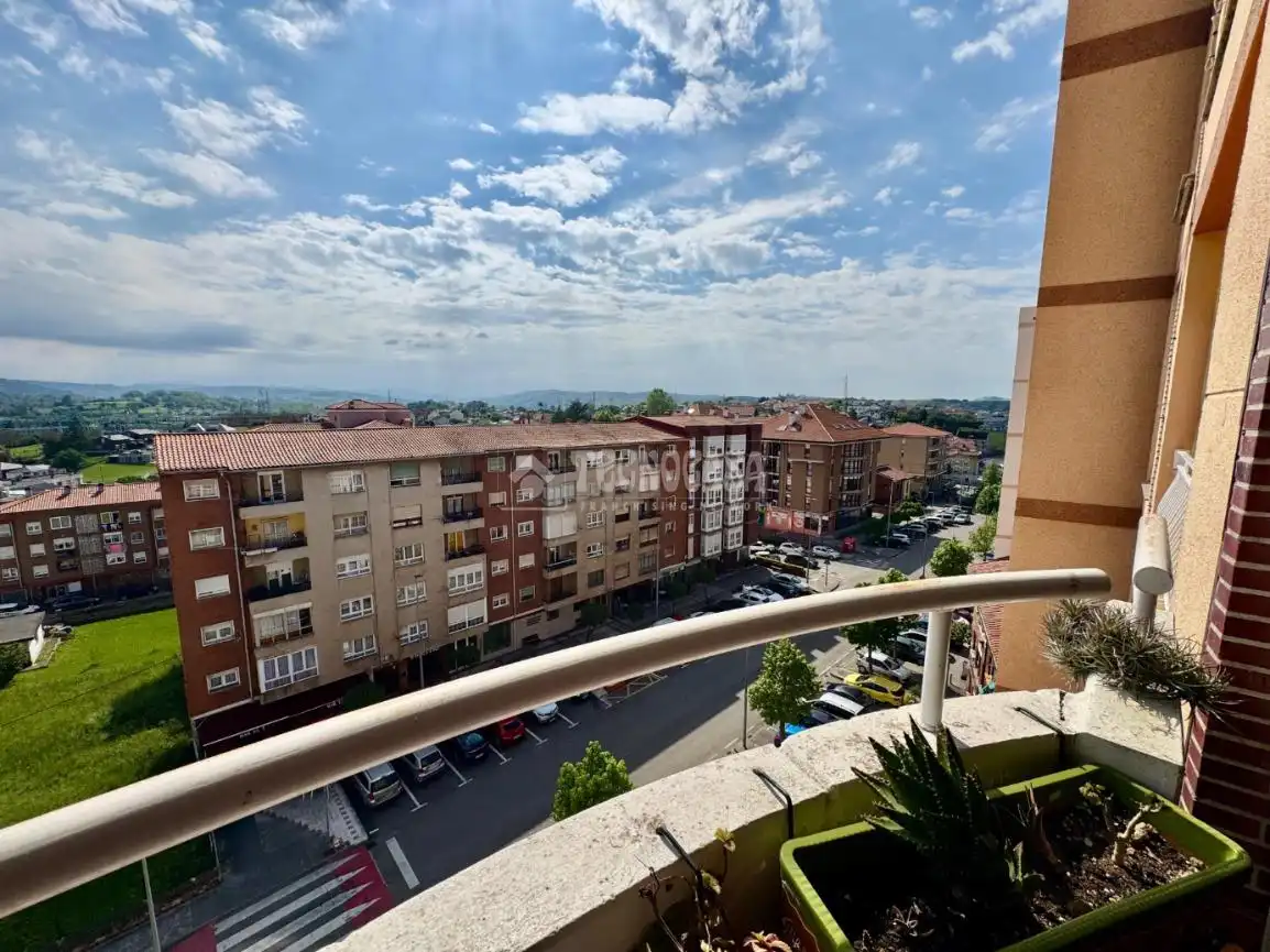 Vista exterior de Piso en venta en El Astillero   con Calefacción, Parquet y Terraza