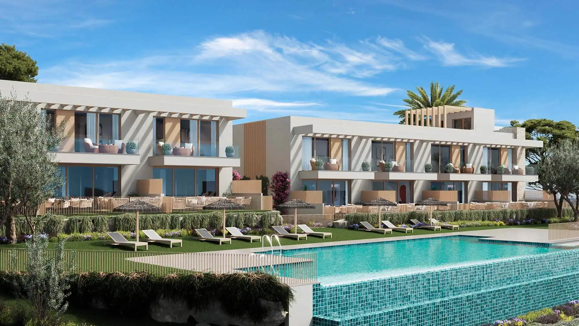 Casa pareada con terraza en venta en Manilva Pueblo