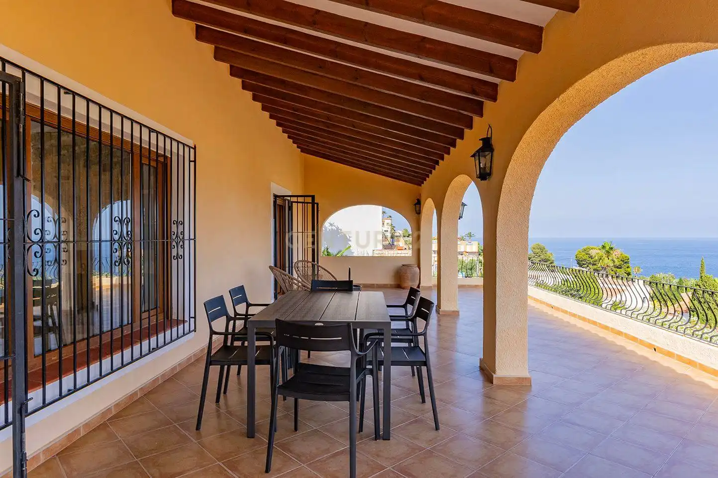 Terrace of Houses for sale in Calpe / Calp  with Private garden, Storage room and Swimming Pool