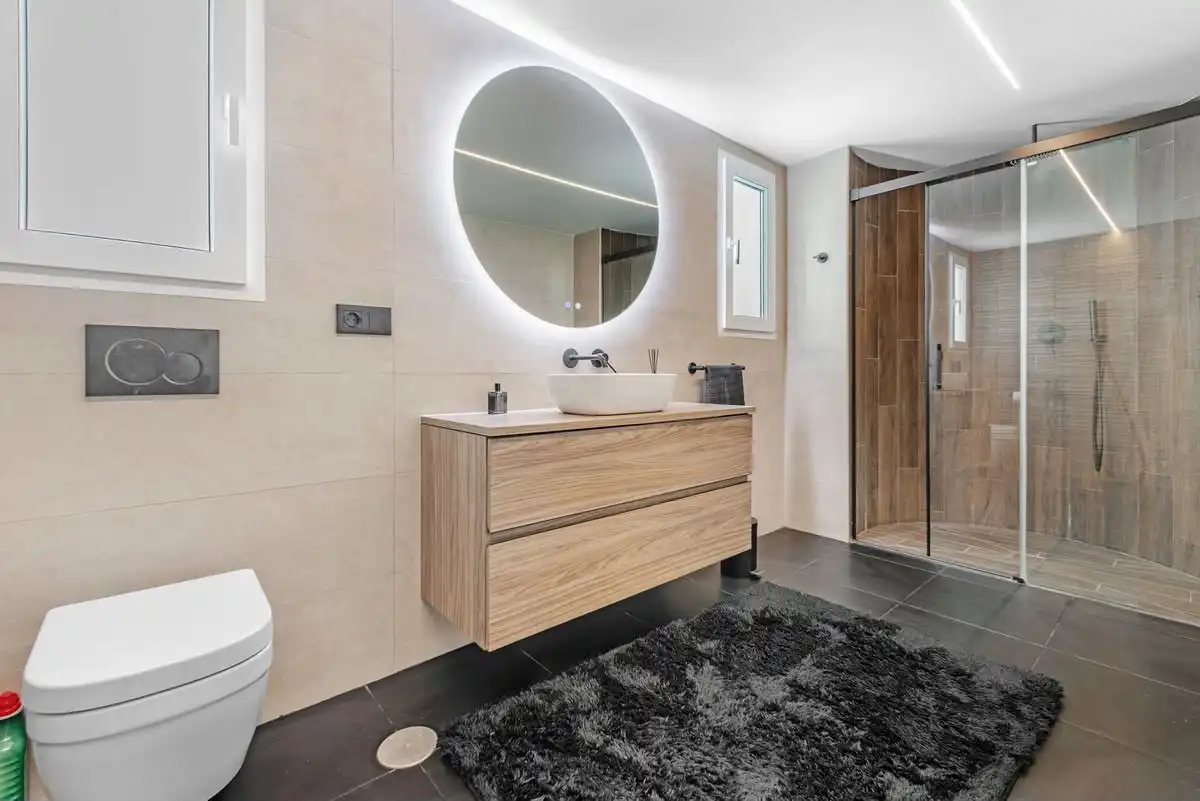 Baño de Casa o chalet de alquiler en Altea con Aire acondicionado, Piscina y Amueblado