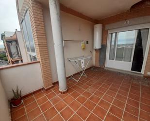 Balcony of Attic for sale in Argamasilla de Calatrava  with Air Conditioner, Parquet flooring and Terrace