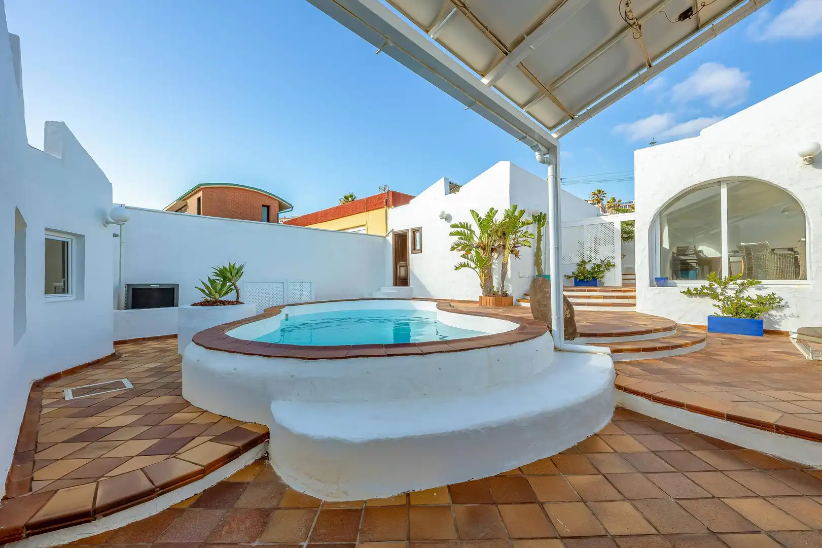 Piscina de Casa o chalet en venta en Telde con Aire acondicionado, Jardín privado y Terraza