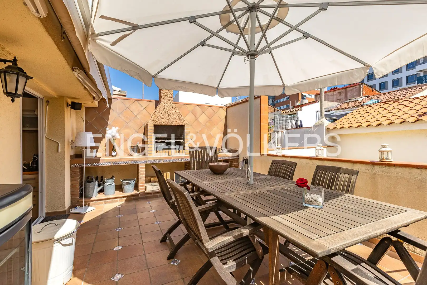 Terraza de Ático en venta en Sabadell con Aire acondicionado, Calefacción y Parquet