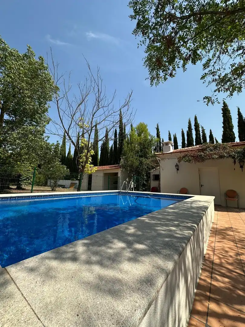 Swimming pool of Houses for sale in Muro de Alcoy  with Heating, Swimming Pool and Furnished