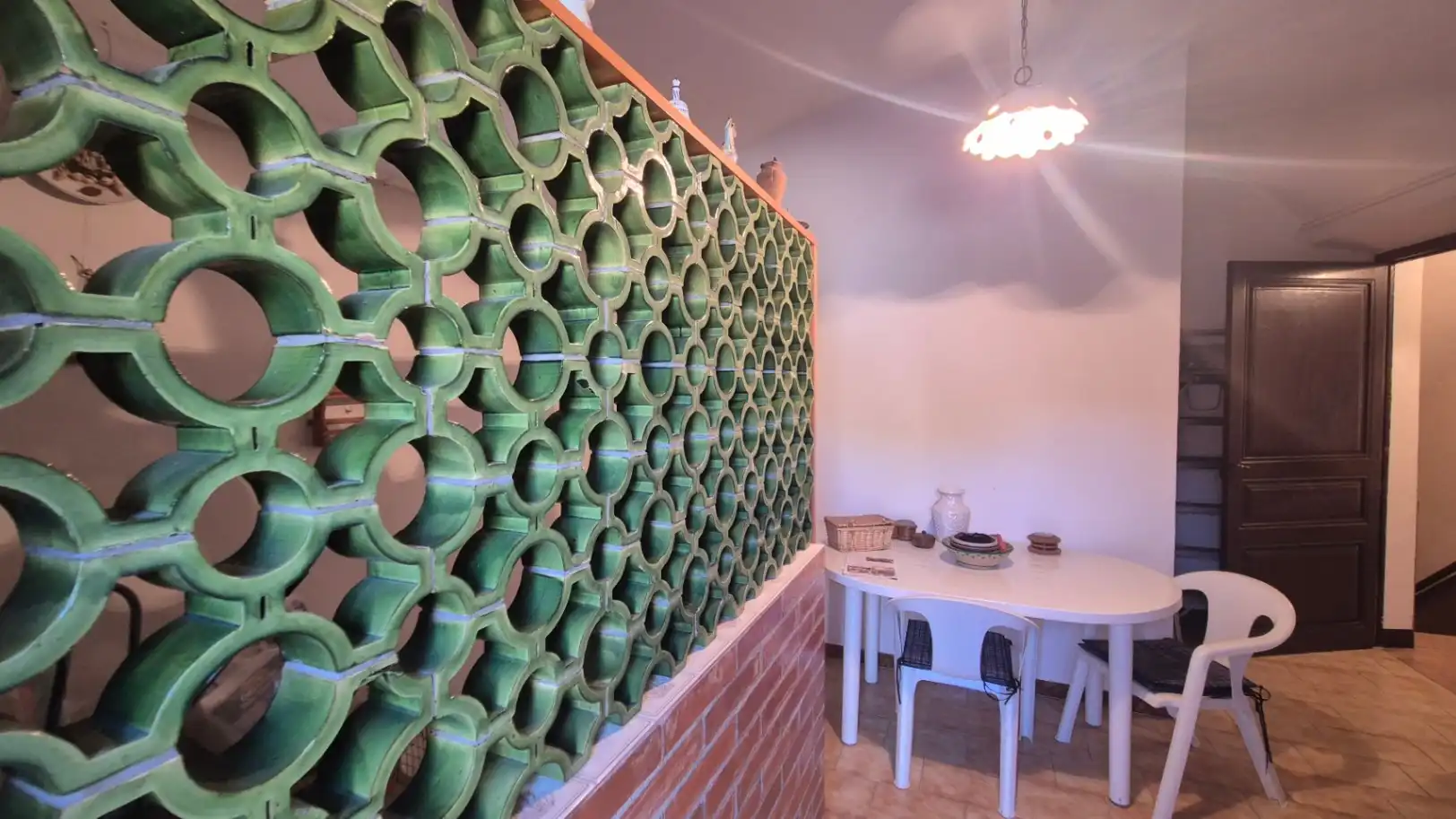 Comedor de Finca rústica en venta en Sant Miquel de Fluvià