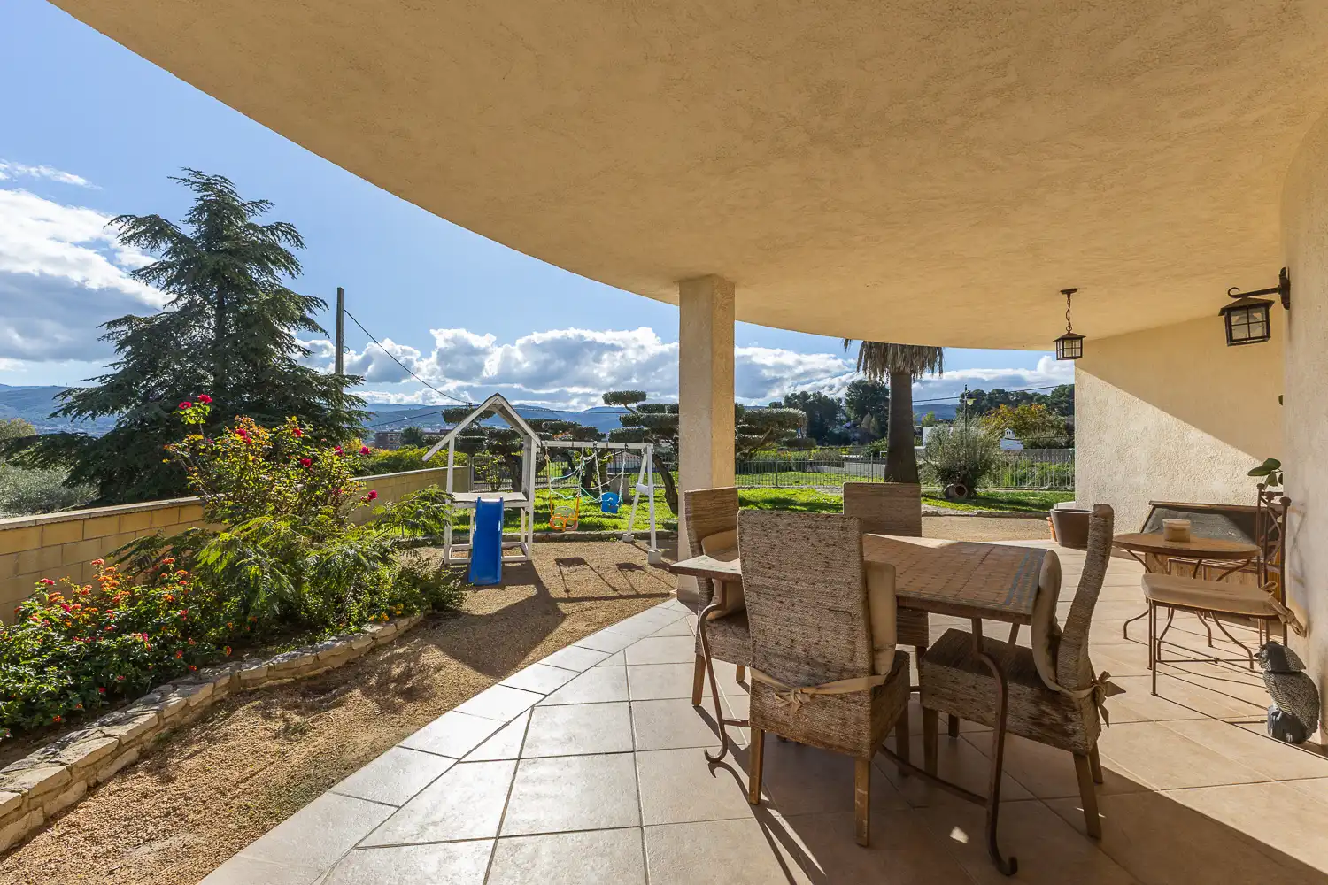 Terraza de Casa o chalet en venta en Ontinyent con Aire acondicionado, Calefacción y Jardín privado
