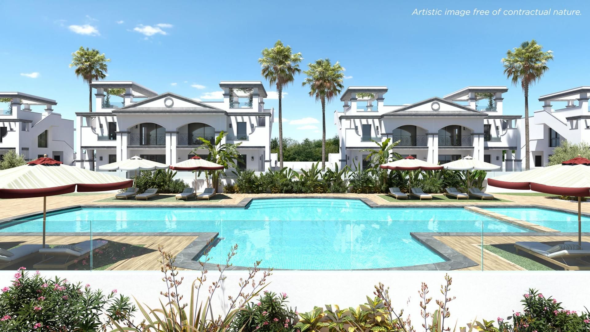 Vista exterior de Planta baixa en venda en Orihuela amb Piscina comunitària