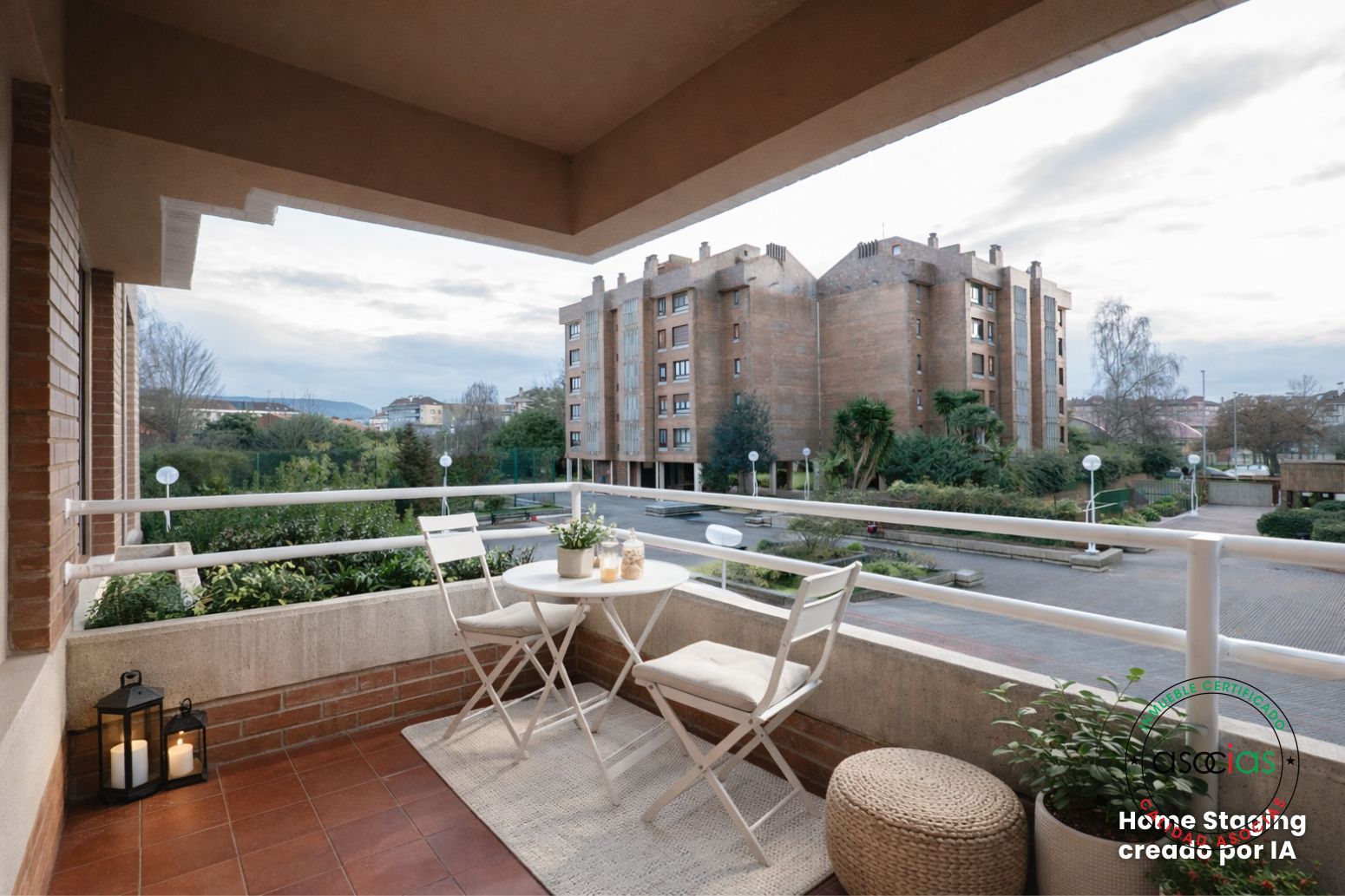 Terrace of Flat for sale in Gijón   with Heating, Private garden and Terrace