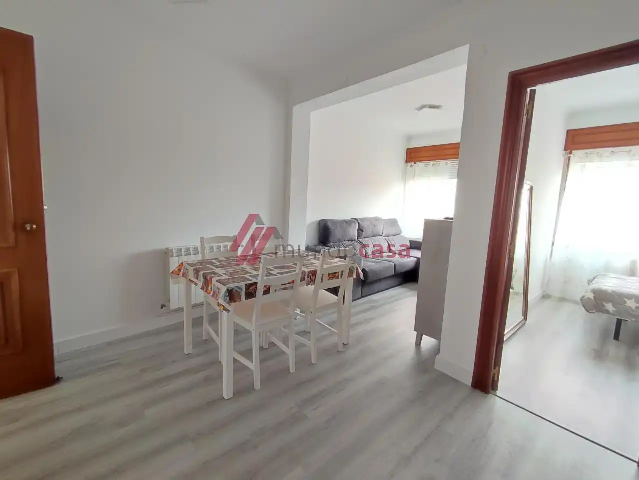 Living room of Flat for rent in Ferrol  with Heating and Furnished