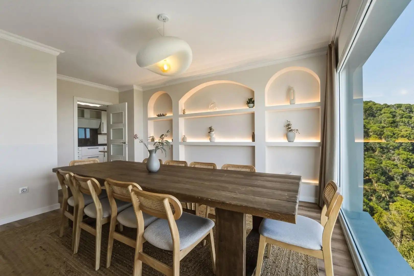 Comedor de Casa o chalet en venta en Lloret de Mar con Calefacción, Jardín privado y Terraza