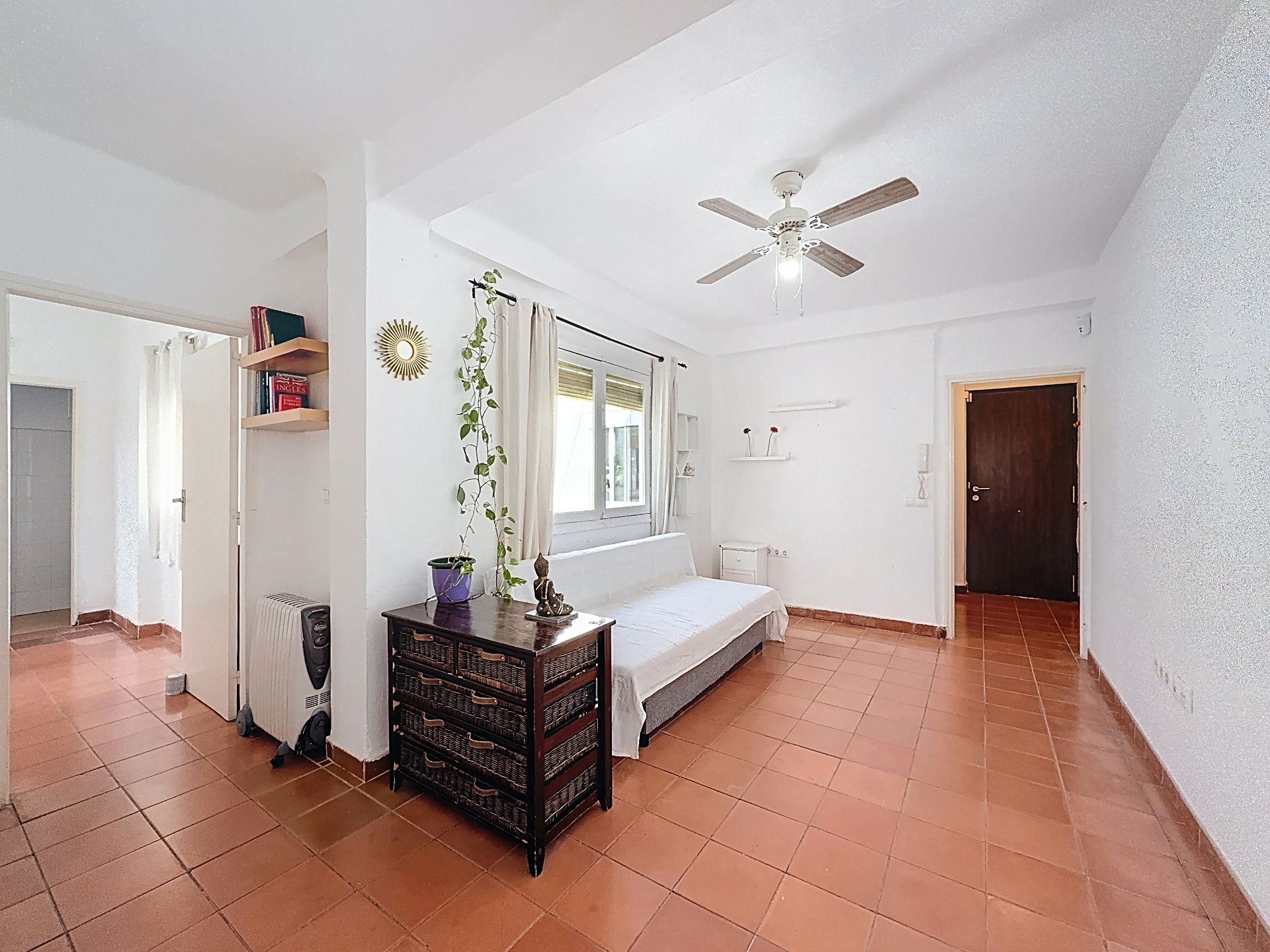 Bedroom of Flat for sale in Málaga Capital