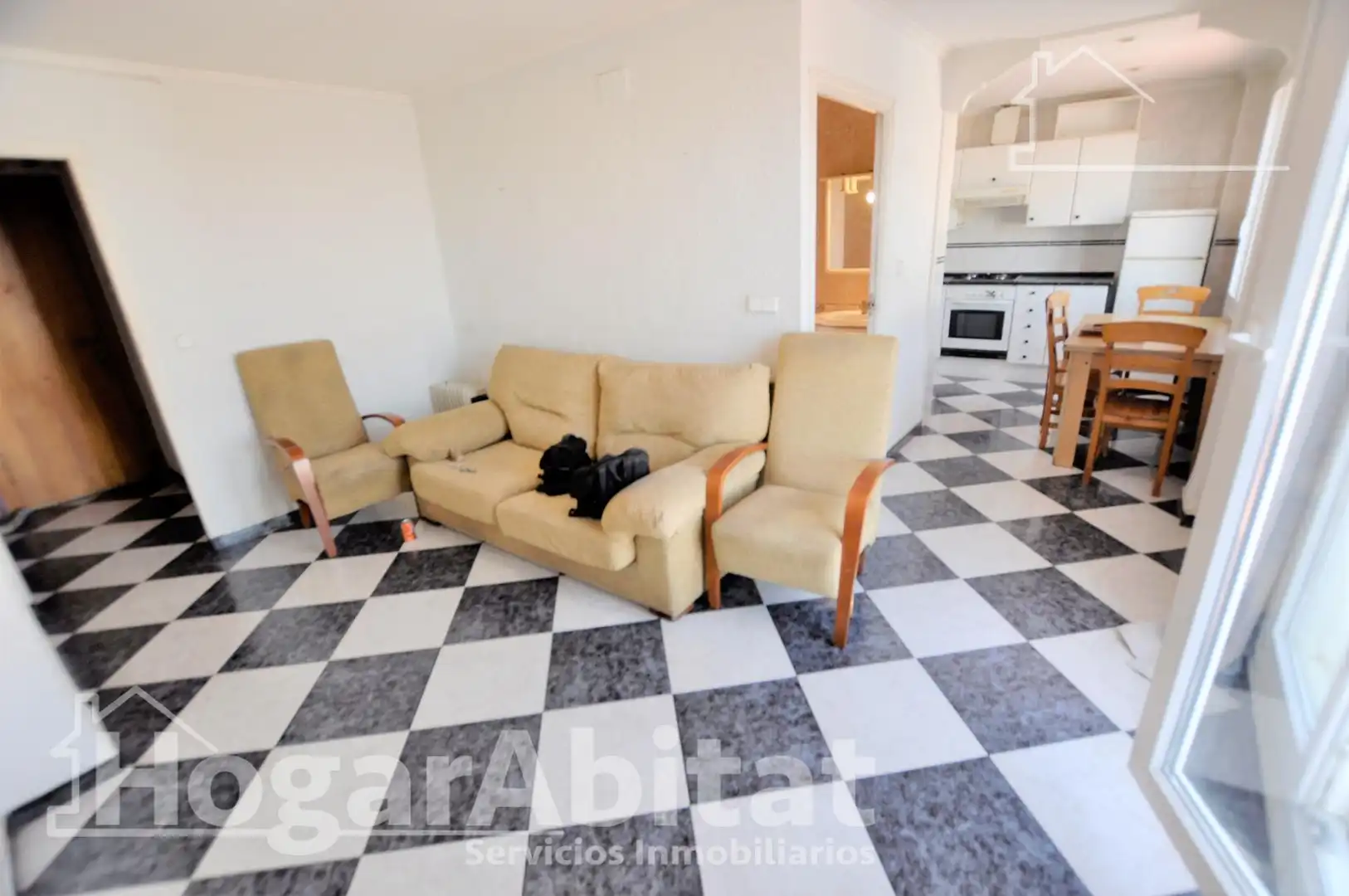 Sala de estar de Ático en venta en Xirivella con Aire acondicionado, Calefacción y Terraza