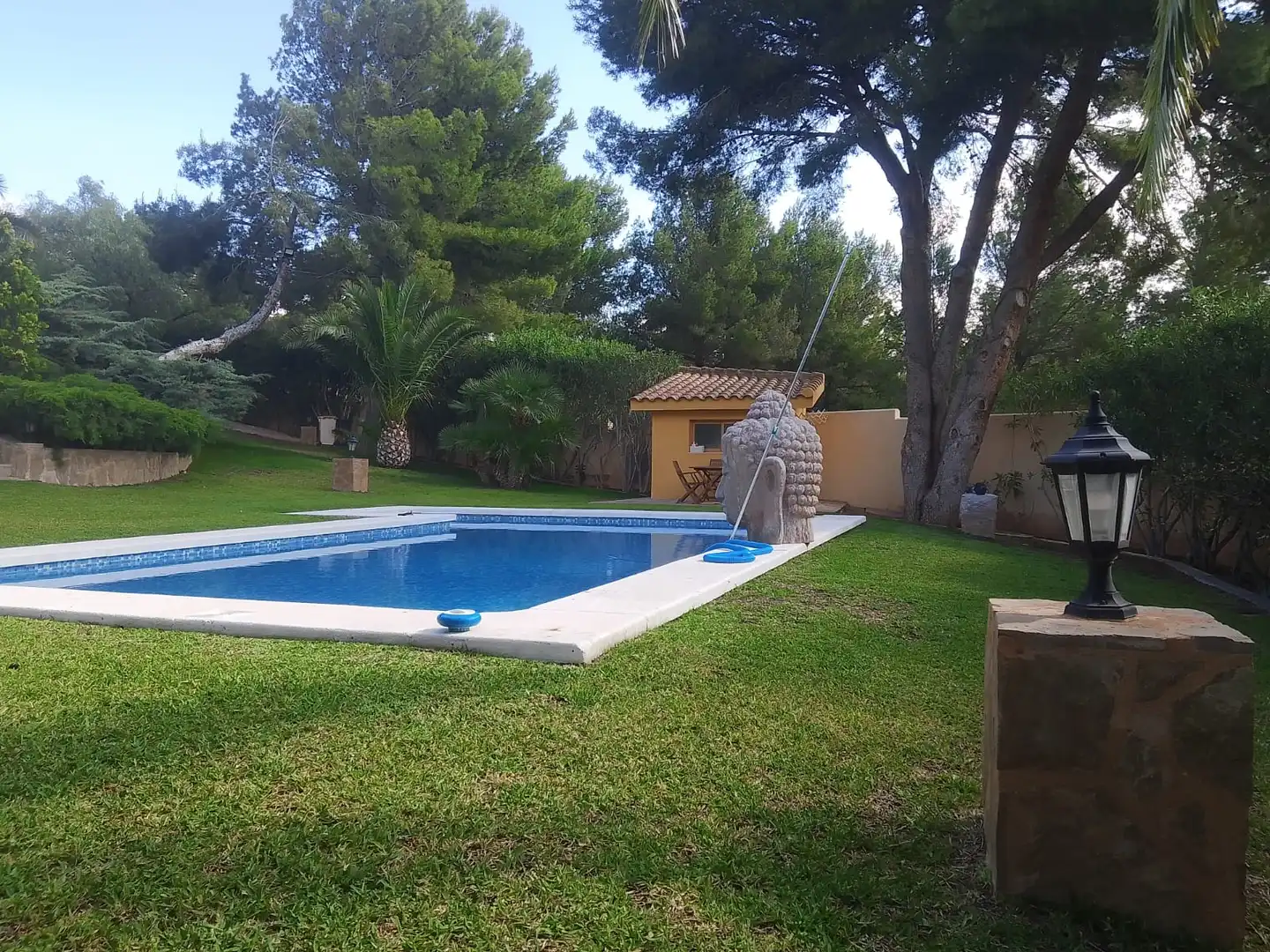 Piscina de Casa o xalet en venda en Tibi amb Aire condicionat, Jardí privat i Parquet