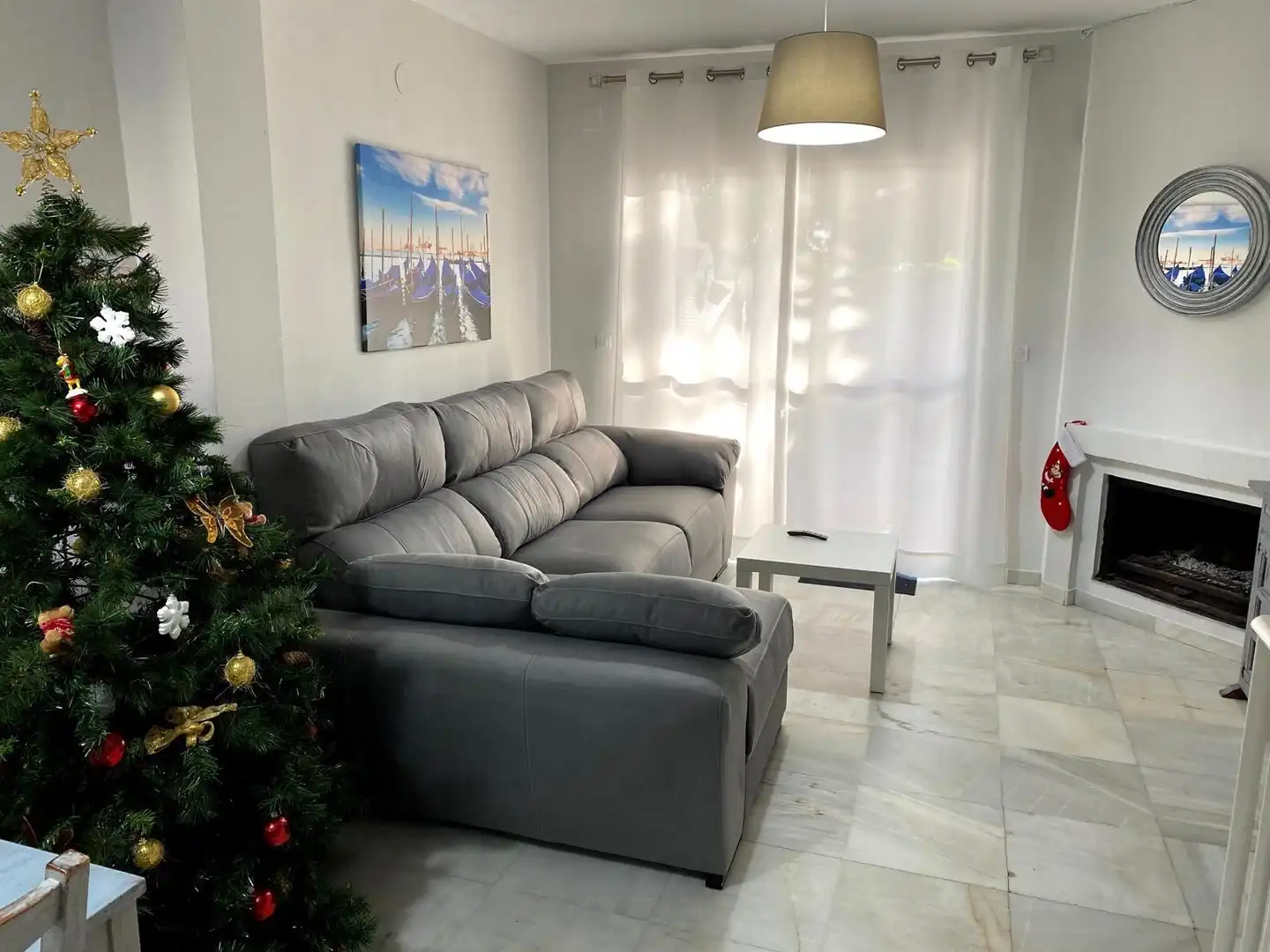Sala d'estar de Casa adosada en venda en El Puerto de Santa María